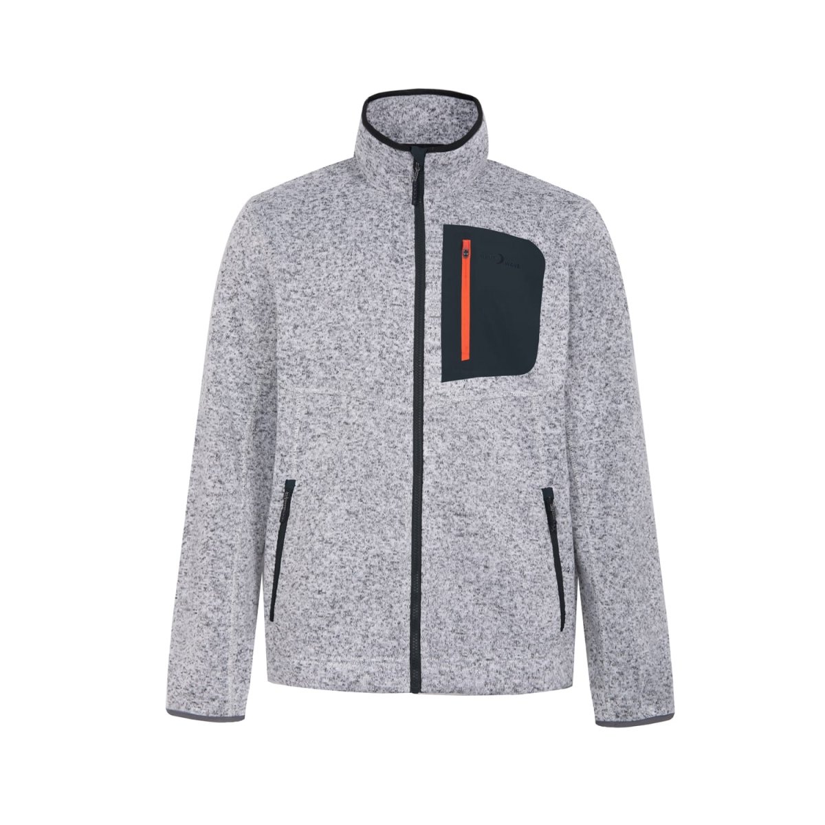 Veste polaire tricotée Liam grande taille jusqu’au 2XL tall – Image 3