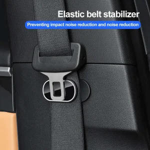 Stabilisateur Magnétique pour Ceinture de Sécurité – Anti-Bruit & Anti-Choc (1 Pièce)