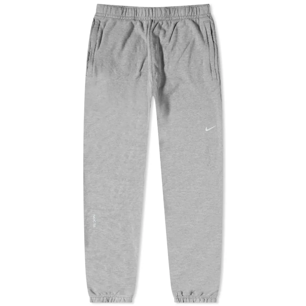 Nike x Nocta Fleece Basketball Pants Dark Grey Heather – Image 2