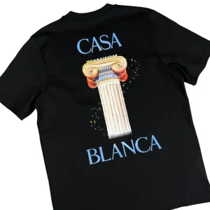 Tee-shirt Casa Blanca black colonne