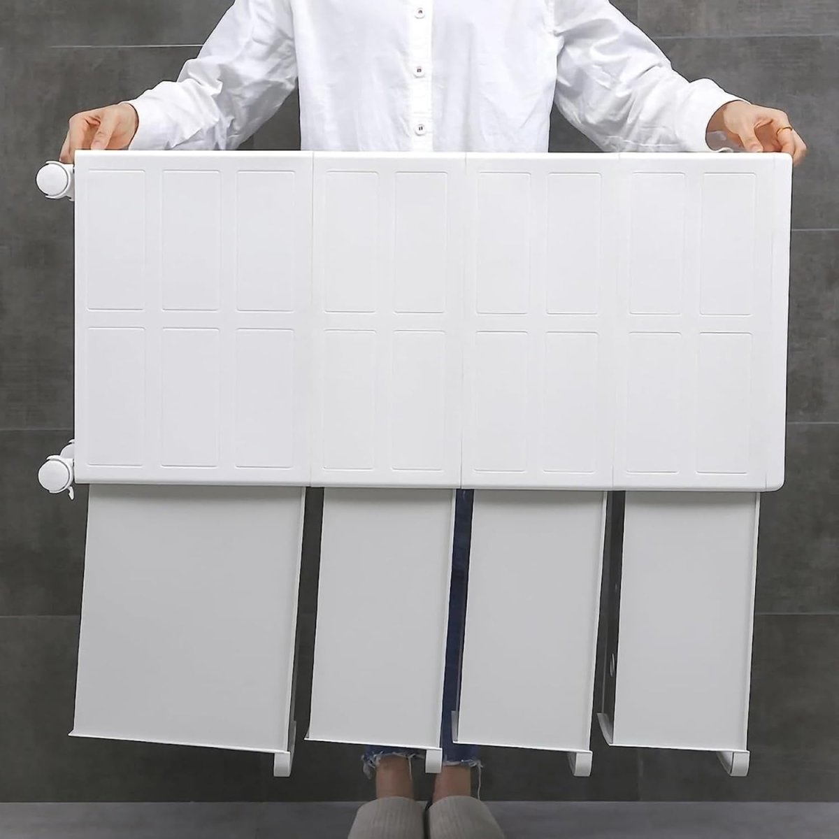 Meuble de Rangement à Tiroirs sur Roulettes – Gain de Place & Ultra Résistant (95 x 47,5 x 22 cm) – Image 7