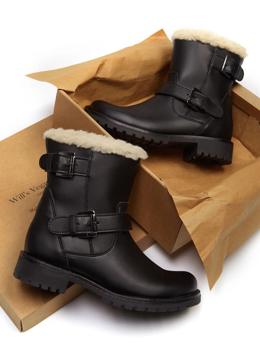 Biker Boots Fourrées – Image 8
