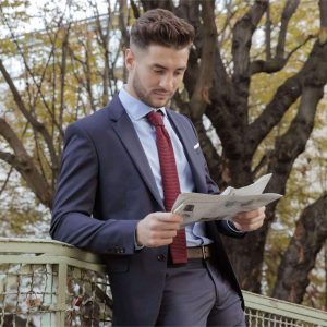 Chemise dobby facile à repasser grande taille sur-mesure