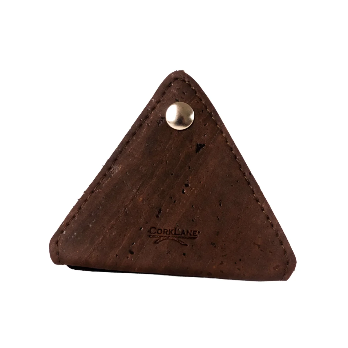 Porte-monnaie Triangle marron – Image 2