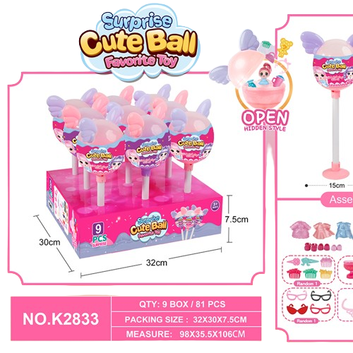 Surprise Cute Ball – Favorite Toy (Modèle K2833) – Image 4