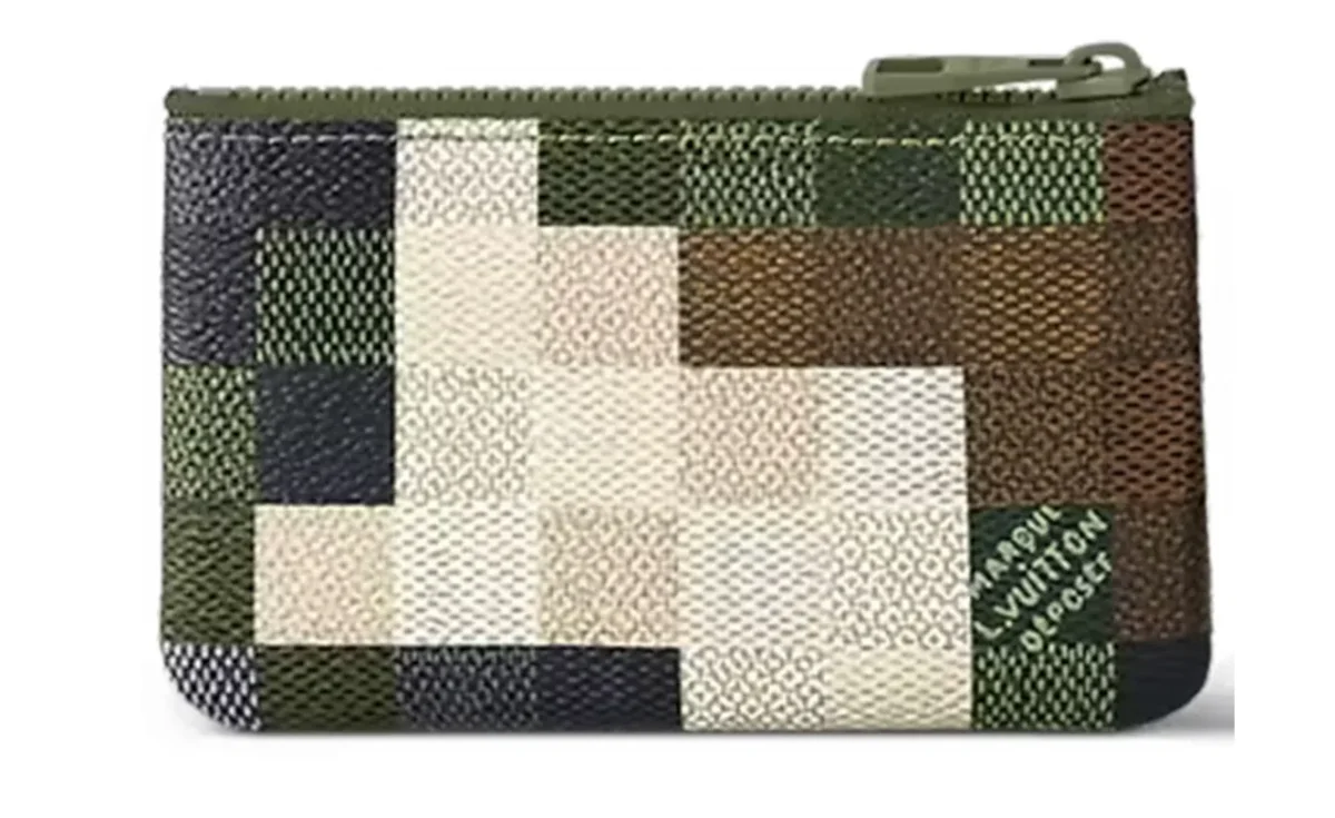 Louis Vuitton Pochette Clés Damoflage Green Damoflage Damier – Image 3