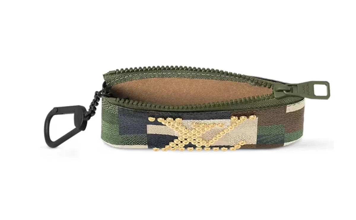 Louis Vuitton Pochette Clés Damoflage Green Damoflage Damier – Image 4
