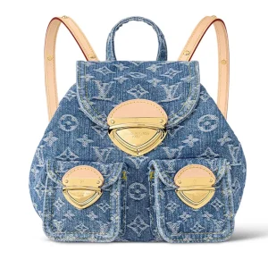 Louis Vuitton Sac à dos Venice Monogram Bleu denim
