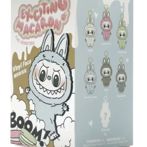 Pop Mart Labubu The Monsters Exciting Macaron Vinyl Plush Pendant Single Blind Box