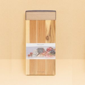 Planche de service en bois d’acacia avec poignée métal – TAHARI Home