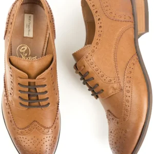 City Wingtip Brogue Oxfords