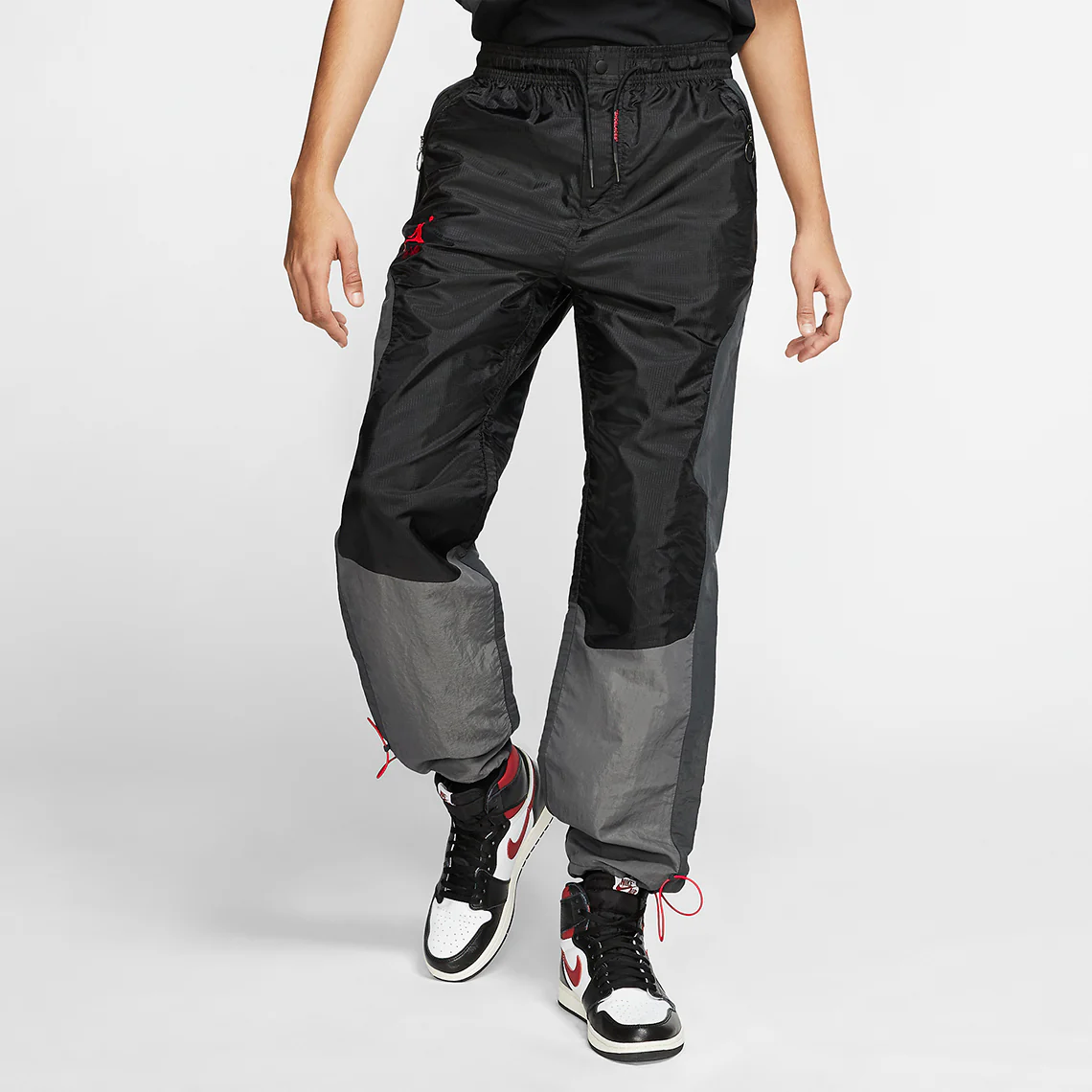 OFF-WHITE x Jordan Woven Pant Black – Image 2
