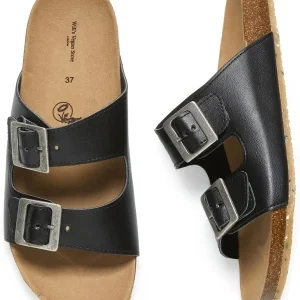 Two Strap Footbed Sandals