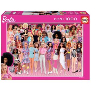Puzzle Barbie 1000 Pièces – Collection Diversité, Icônes Mode – 68 x 48 cm