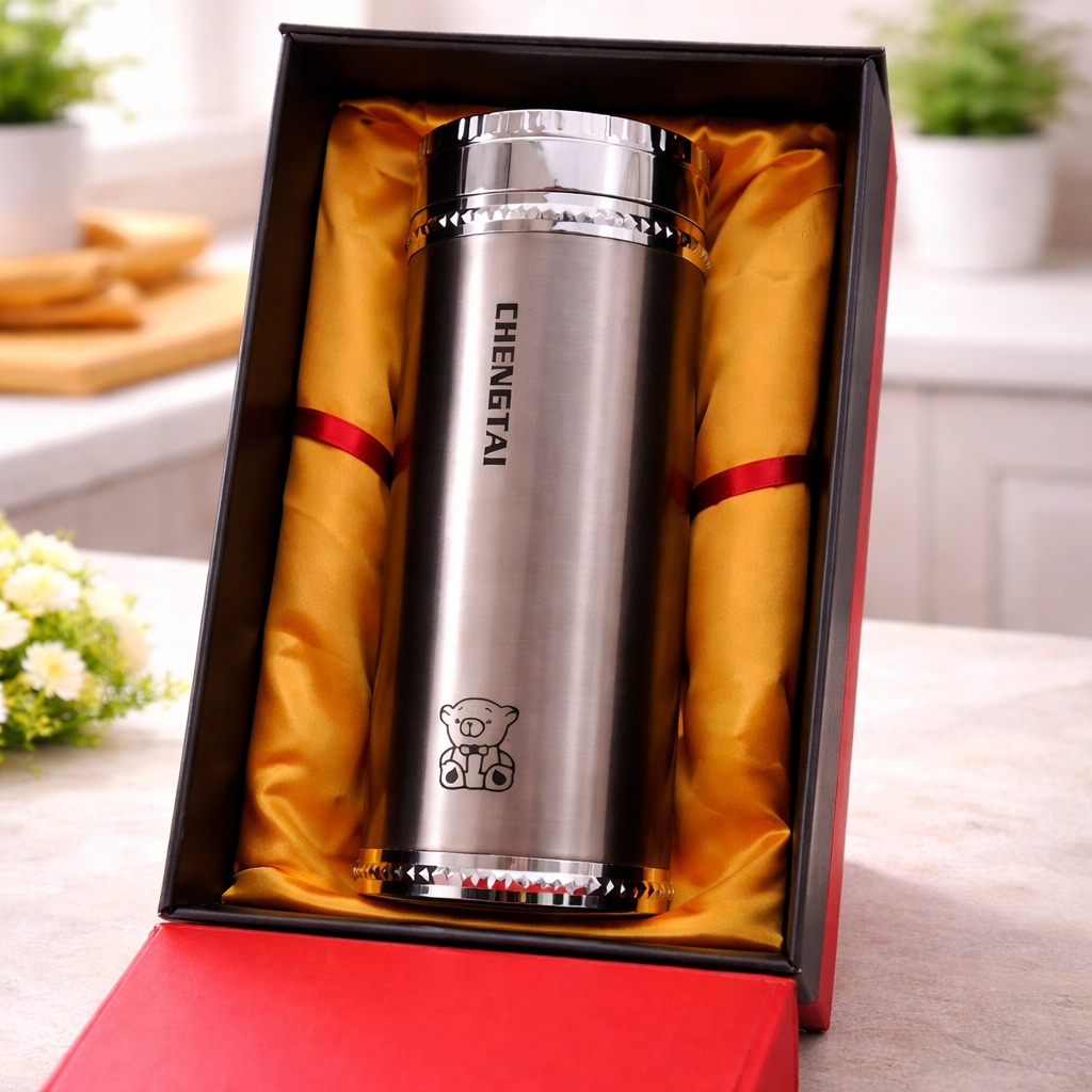 Bouteille Isotherme Premium – Acier Inoxydable, Coffret Cadeau Luxe – Image 2