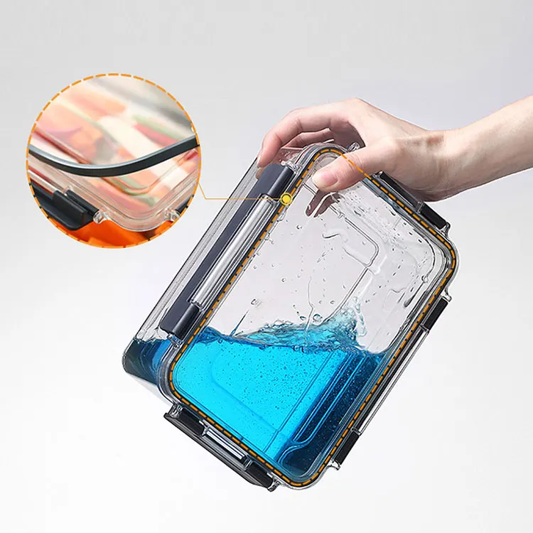 Boîte de Rangement Frigo Hermétique et Transparente – Organisateur de Cuisine Empilable pour Aliments Frais – Image 5
