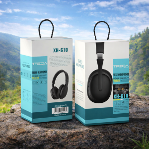 Casque Bluetooth TREQA XH-610 – Casque Sans Fil Stéréo – Son Puissant, Confort Optimal & Autonomie Longue Durée