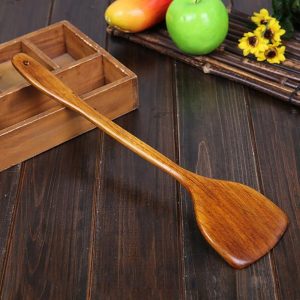 Spatule Handmade en Bois d’Olivier 35cm – Grande – SYE S Forestry – Spatule Artisanale Premium Cuisine