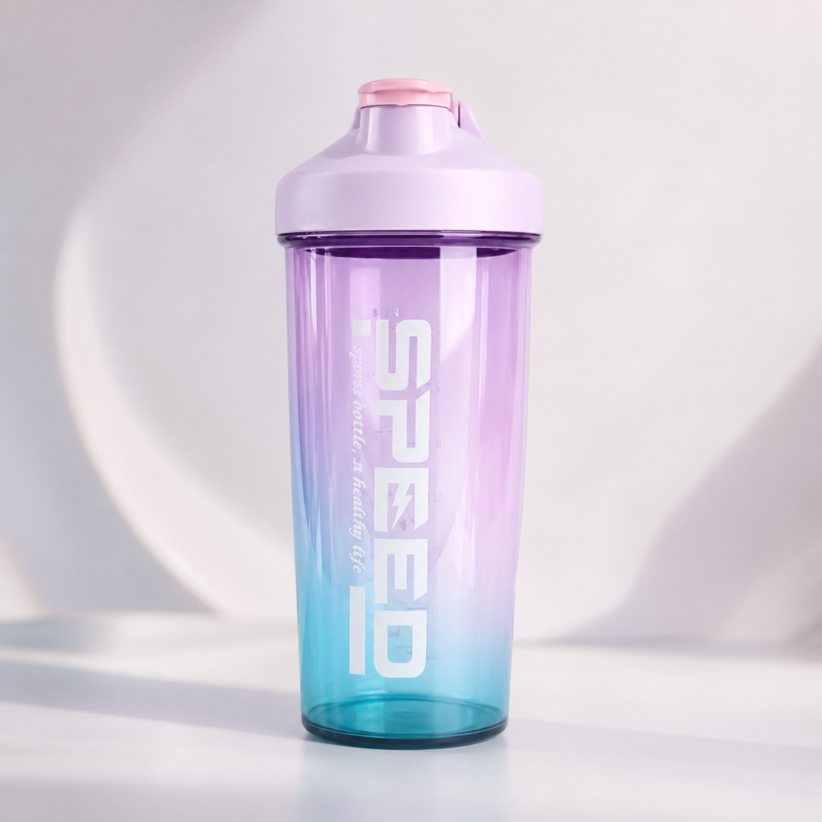 Shaker Sport 800 ml – Gourde de Sport Étanche avec Couvercle Rabattable – Image 5