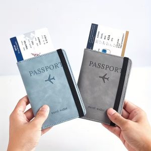 Protège Passeport de Voyage – Étui Passeport Pratique & Élégant