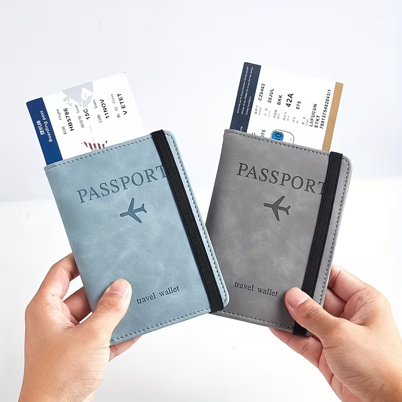 Protège Passeport de Voyage – Étui Passeport Pratique & Élégant