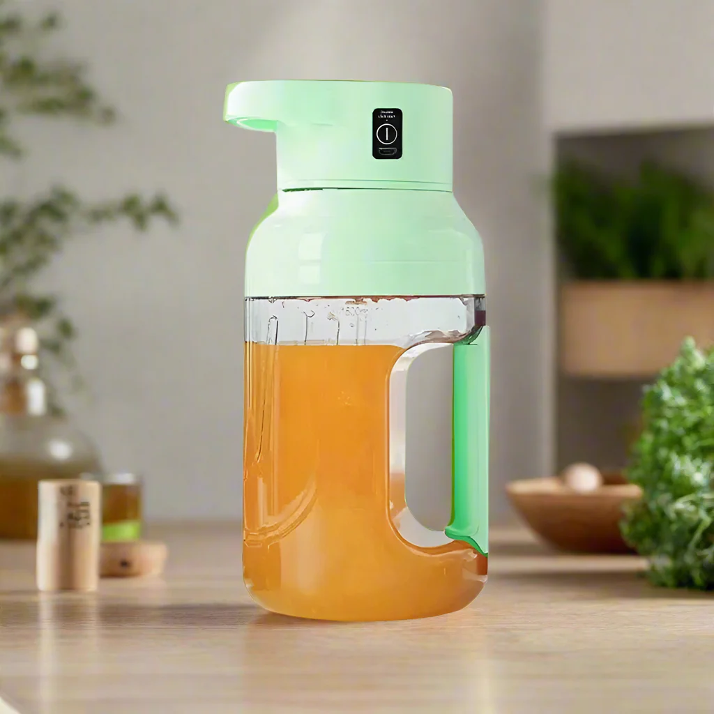 Blender Électrique Portable 1,5 L – Mixeur Rechargeable USB-C 300W pour Jus, Smoothies & Boissons Fraîches – Image 5