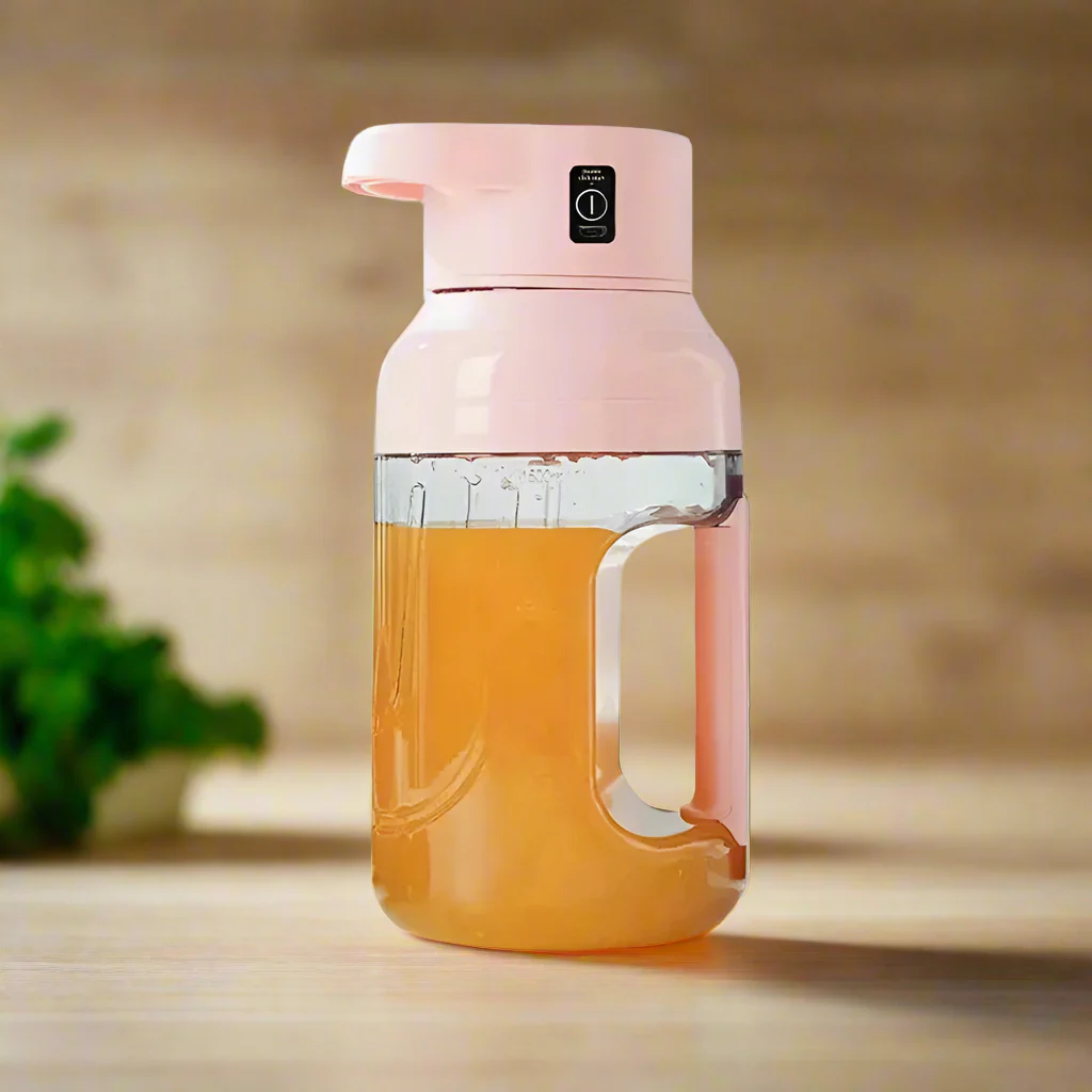 Blender Électrique Portable 1,5 L – Mixeur Rechargeable USB-C 300W pour Jus, Smoothies & Boissons Fraîches – Image 6