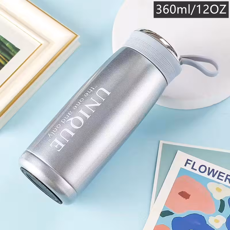 Thermos Isotherme 360 ml en Acier Inoxydable – Bouteille Portable pour Café, Thé, Eau et Boissons Chaudes ou Froides – Image 5