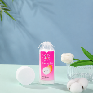 Cotons Démaquillants Ronds Morning Bud – Pack de 40 Pièces Qualité Premium